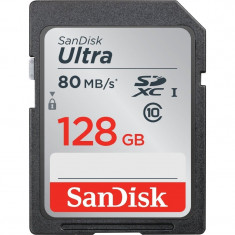Card memorie SanDisk SDXC Ultra 128GB UHS-I U1 Class 10 80 MB/s foto