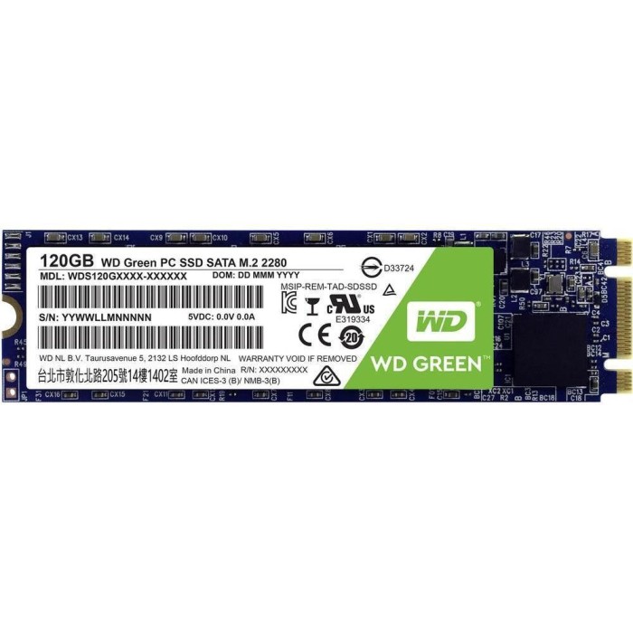 WD SSD 120GB GREEN M.2 2280 WDS120G1G0B foto mare WD SSD 120GB GREEN M.2 2280 WDS120G1G0B foto mare