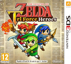 Joc The Legend of Zelda: Tri Force Heroes 3DS foto