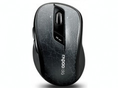 Mouse wireless Rapoo 7100p High Level cu 6 butoane, gri foto