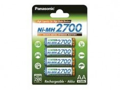 Pachet acumulator 4buc. Panasonic NiMh 2700mAh AA foto