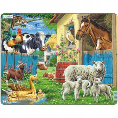 Puzzle Animale Domestice, 23 Piese Larsen LRFH23 foto