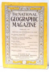 THE NATIONAL GEOGRAPHIC MAGAZINE , FEBRUARY 1936 foto