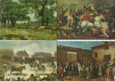 AMS# - LOT DE 7 ILUSTRATE NECIRCULATE CU TEMA PICTURA / PICTORI STRAINI foto