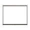 Ecran de proiectie 4World electric pe perete,buton, 244x183 (4:3), alb mat