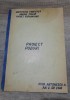 Proiect poduri/ Institutul Forestier, Facult. Exploatare, 1954