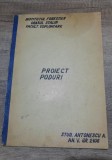 Proiect poduri/ Institutul Forestier, Facult. Exploatare, 1954