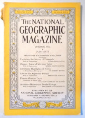 THE NATIONAL GEOGRAPHIC MAGAZINE , OCTOBER 1933 foto