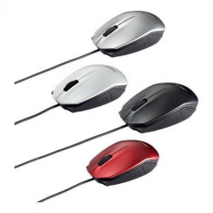 Mouse Asus UT280, Optic, cu fir, USB, 1000 DPI, 3 Butoane, scroll, alb, dimensiuni 99x60x36mm, greutate 80g foto