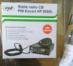 Kit Statie radio CB PNI ESCORT HP 8000L ASQ + Antena CB PNI Extra 45 foto