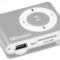 MSONIC MP3 player cu cititor de card, ca?ti, cablu miniUSB, aluminiu argint