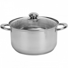 VANORA Oala de inox cu capac Adora 28x16.5 cm, 10 L foto