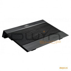 Stand notebook DeepCool 17&amp;#039; - aluminiu, 2*fan, 4* USB, dimensiuni 380X278X55mm, dimensiuni Fan 140X1 foto