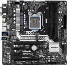 ASRock Z270M Pro4, INTEL Z270 Series, LGA1151,4 DDR4, 2 x M.2 (for SSD) foto