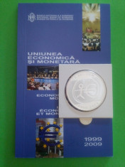 UNIUNEA ECONOMICA SI MONETARA EUROPEANA, 10 de ani de la infiintare - 16.01.2009 foto