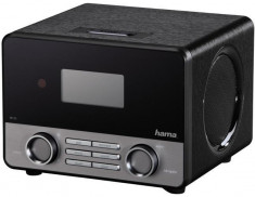 Hama IR110 Digital Radio/Internet Radio/Multiroom, negru foto