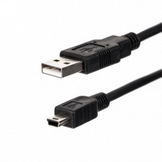 Netrack AM/MINI USB CABLE 0,5M BLACK foto