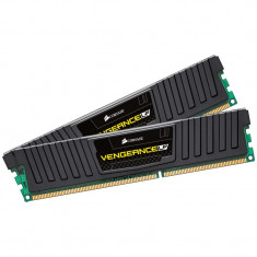 Memorie Corsair Vengeance LP Black 16GB DDR3 1600MHz CL9 Dual Channel Kit foto