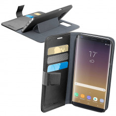 Husa Flip Cover Cellularline BOOKAGENDANOTE8K Agenda Negru pentru SAMSUNG Galaxy Note 8 foto