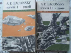 Scrieri Vol.1-2 Poezii, Proze - A. E. Baconsky ,406524 foto