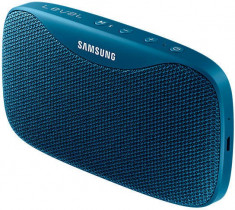 Boxa portabila stereo cu bluetooth, microfon, Multipoint Blue foto