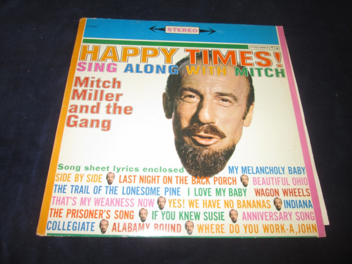 Mitch Miller &amp; The Gang - Happy Times ! _ vinyl,LP_Columbia(SUA)