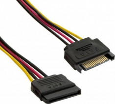 4World Cablu extensie HDD | 15 pin SATA | 20cm | incarcare| transfer de date foto