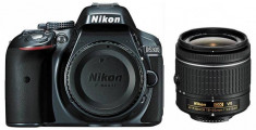 Aparat foto Nikon D5300 (AF-P 18-55 VR), negru, 3 garan?ie body foto