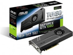 Asus Placa video VGA , GTX1080, 8GB , Turbo , GDDR5X, 256bit foto