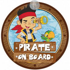 Semn de avertizare Pirate on Board Jake Disney Eurasia foto