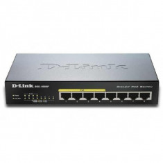 D-Link Switch Desktop 8-port 10/100/1000 cu 4 porturi PoE foto