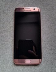 Samsung S7 Edge Gold Rose / Pink / Roze / Roz / 32 Gb/ Limited Edition / HUSA foto