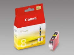 Cern. Canon CLI8Y galbena|13ml | iP3300/4200/4300/5200/5300/6600/6700/MP500/600/ foto