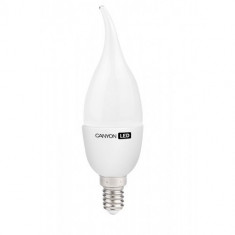 Bec LED CANYON BXE14FR6W230VW LED lamp, BXS38 shape, milky, E14, 6W, 220-240V, 150?, 470 lm, 2700K, Ra&amp;gt;80, 50000 h foto