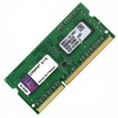 Memorie RAM notebook Kingston, SODIMM, DDR3L, 2GB, 1600MHz, CL11, 1.35V foto