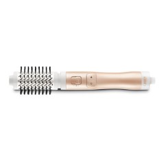 Perie rotativa Rowenta Brush Activ CF9220D0, 1000 W, 2 perii cu invelis ceramic, 2 Viteze, Alb/Roz foto