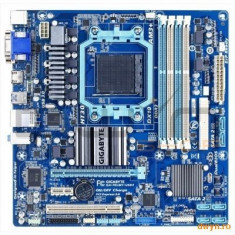 MB Gigabyte AMD 760G + SB710, 4x DDR3 (max 32 GB), 1x PCIe X16 (X16 + Radeon 2100) + 1x PCIe X1 +1 x foto