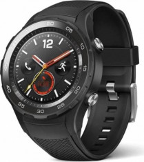 Smartwatch Huawei Watch W2 4G Carbon Black Sport Strap foto