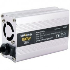 Whitenergy invertor DC/AC de la 12V DC la 230V AC 150W, USB , mini foto
