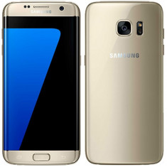 Samsung Galaxy S7 Edge Gold La Liber /orice retea. foto