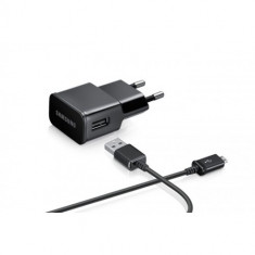 Travel charger black - detachable cable - 2 Amperi foto