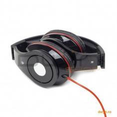 Folding stereo headphones &amp;#039;Detroit&amp;#039;, red foto