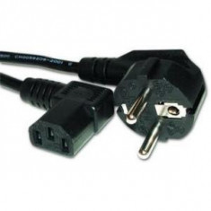 Cablu alimentare 1.8 metri schuko-IEC C13 la 90 de grade foto