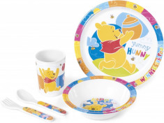 Set pentru masa melamina 5 piese Winnie the Pooh Lulabi 9202900 foto