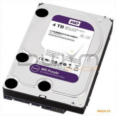 4TB WD PURPLE, SATA 6Gb/s, IntelliPower, 64MB, Surveillance HDD foto