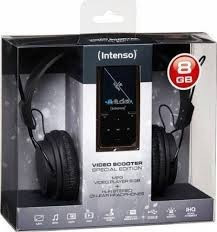 Intenso MP4 player 8GB Video Scooter LCD 1,8&amp;#039;&amp;#039; Black + Headphones foto