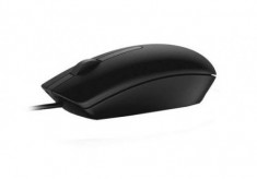 Mouse Dell MS116 USB 3-button Optical Mouse, Black, 570-AAIS foto