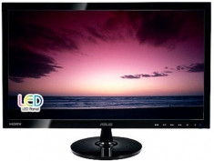 Monitor 24&amp;quot; ASUS LED VS248HR, 1920x 1080, 1 ms, 250 cd/mp, ASCR 50M:1, 170/160, D-Sub, DVI-D, HDMI, VESA, Kensington lock, Negru foto