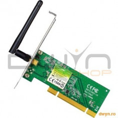Placa Retea Wireless PCI 150Mbps, Atheros chipset,1T1R, 2.4GHz, antena detasabila foto