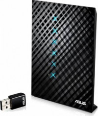 Asus Wireless AC750 Dual-Band Cloud Router with Wireless-AC450 USB adapter foto